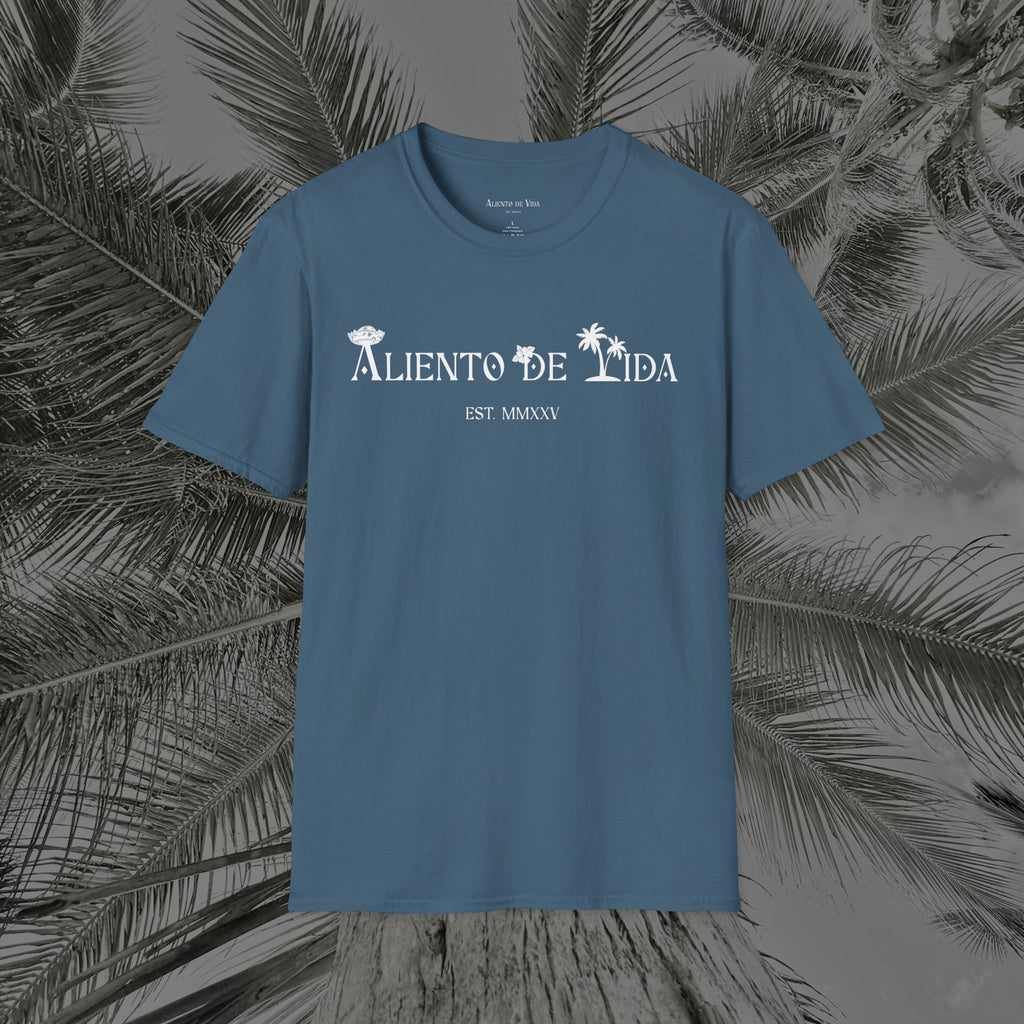 A Slice of Paradise - PR COLLECTION - (UNISEX) Soft style T-Shirt - Aliento De Vida