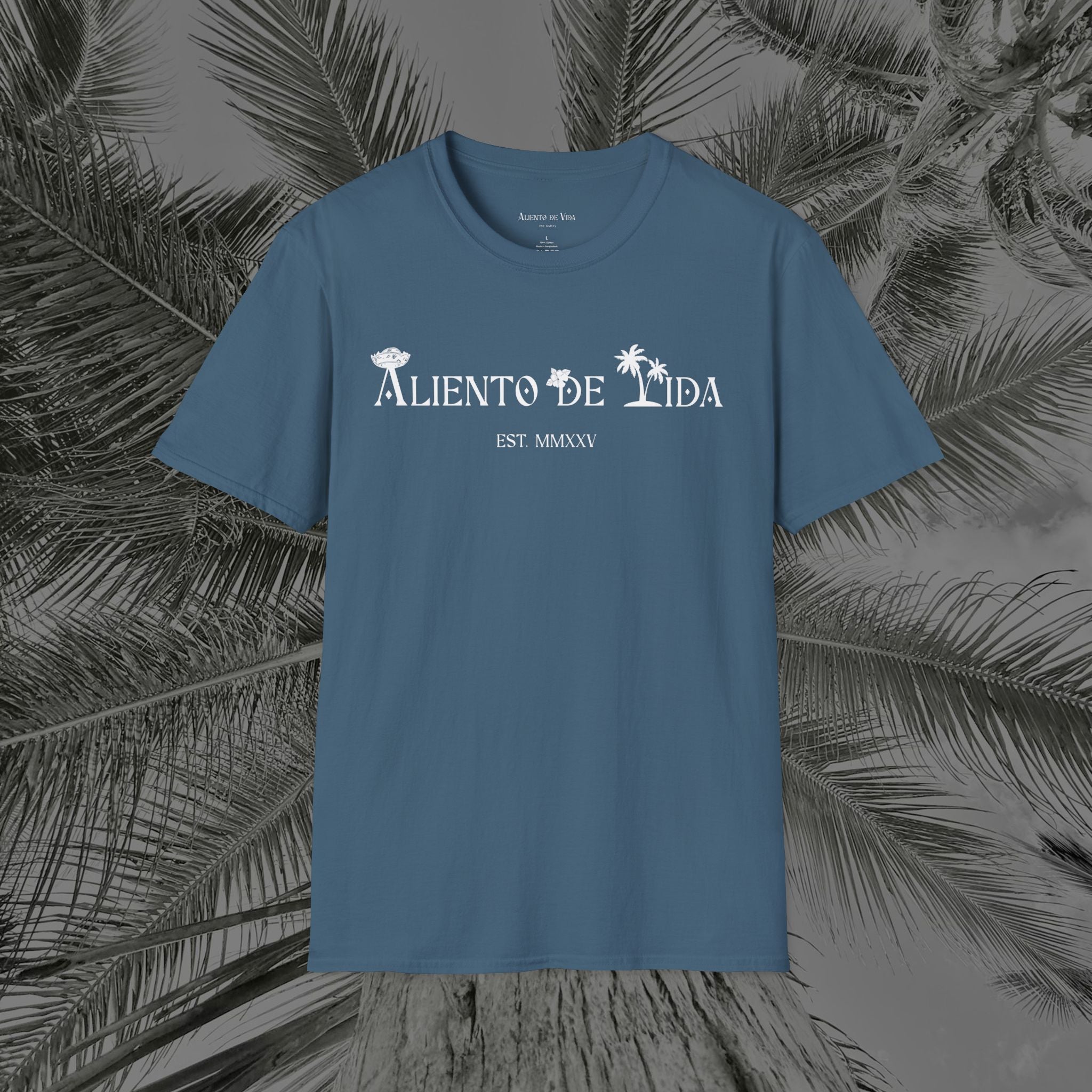 A Slice of Paradise - PR COLLECTION - (UNISEX) Soft style T-Shirt - Aliento De Vida