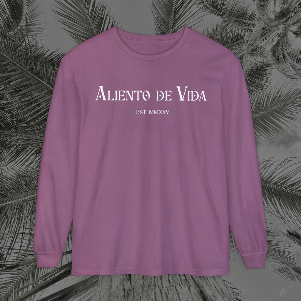 Peace Through Prayer - (UNISEX) Long Sleeve Shirt - Aliento De Vida