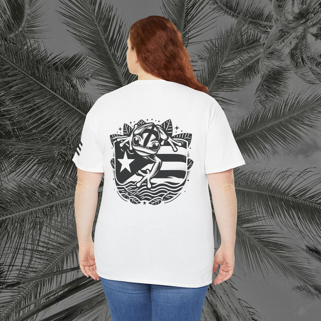 Frog Of The Island - PR COLLECTION - (UNISEX) Heavy Cotton Tee - Aliento De Vida