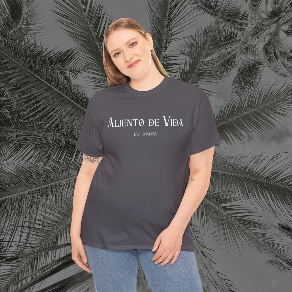 Resting Beach Face - (UNISEX) Heavy Cotton Tee - Aliento De Vida