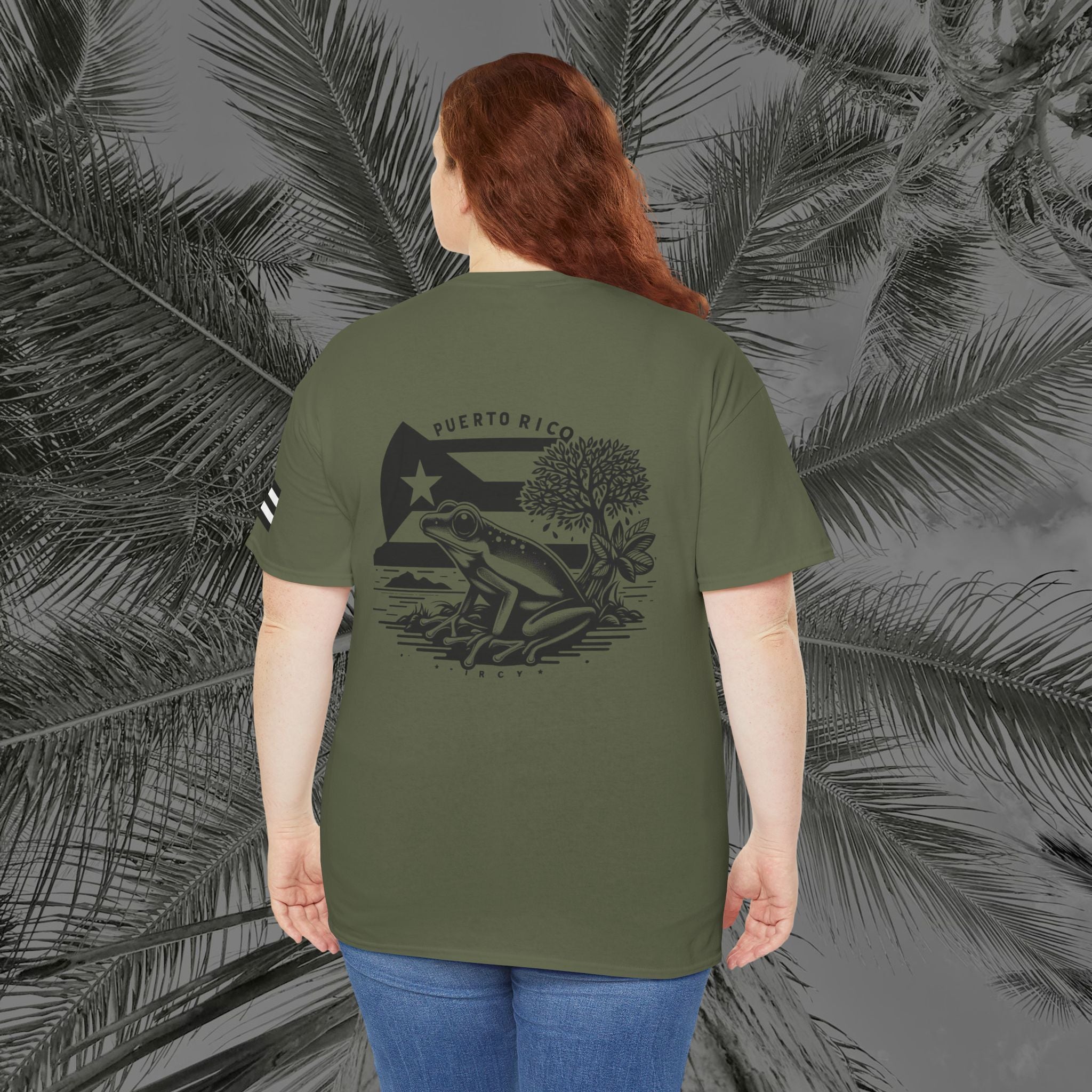 Coqui Crazy - PR COLLECTION - (UNISEX) Heavy Cotton Tee - Aliento De Vida