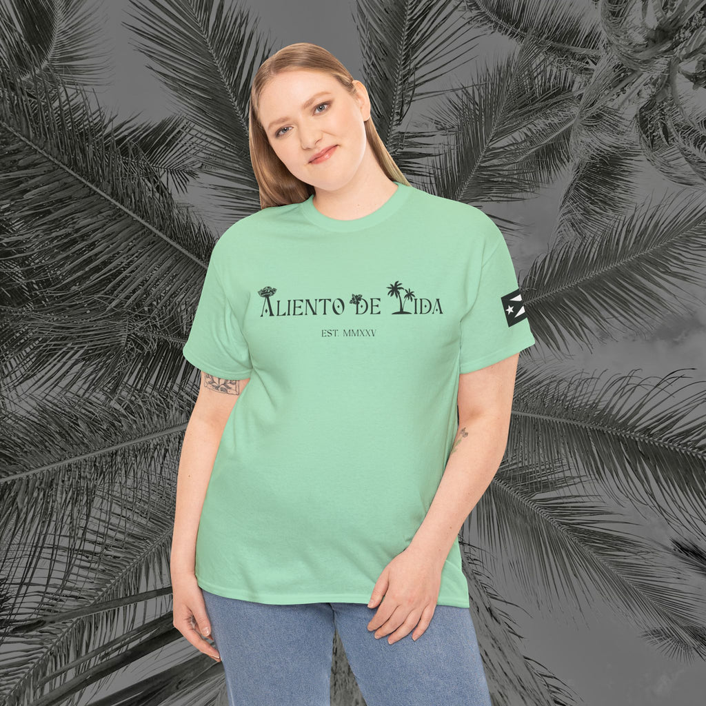 Coqui Crazy - PR COLLECTION - (UNISEX) Heavy Cotton Tee - Aliento De Vida