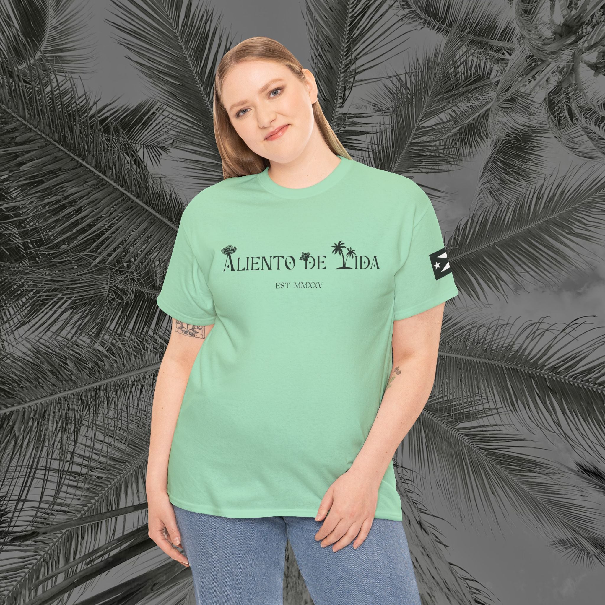 Coqui Crazy - PR COLLECTION - (UNISEX) Heavy Cotton Tee - Aliento De Vida