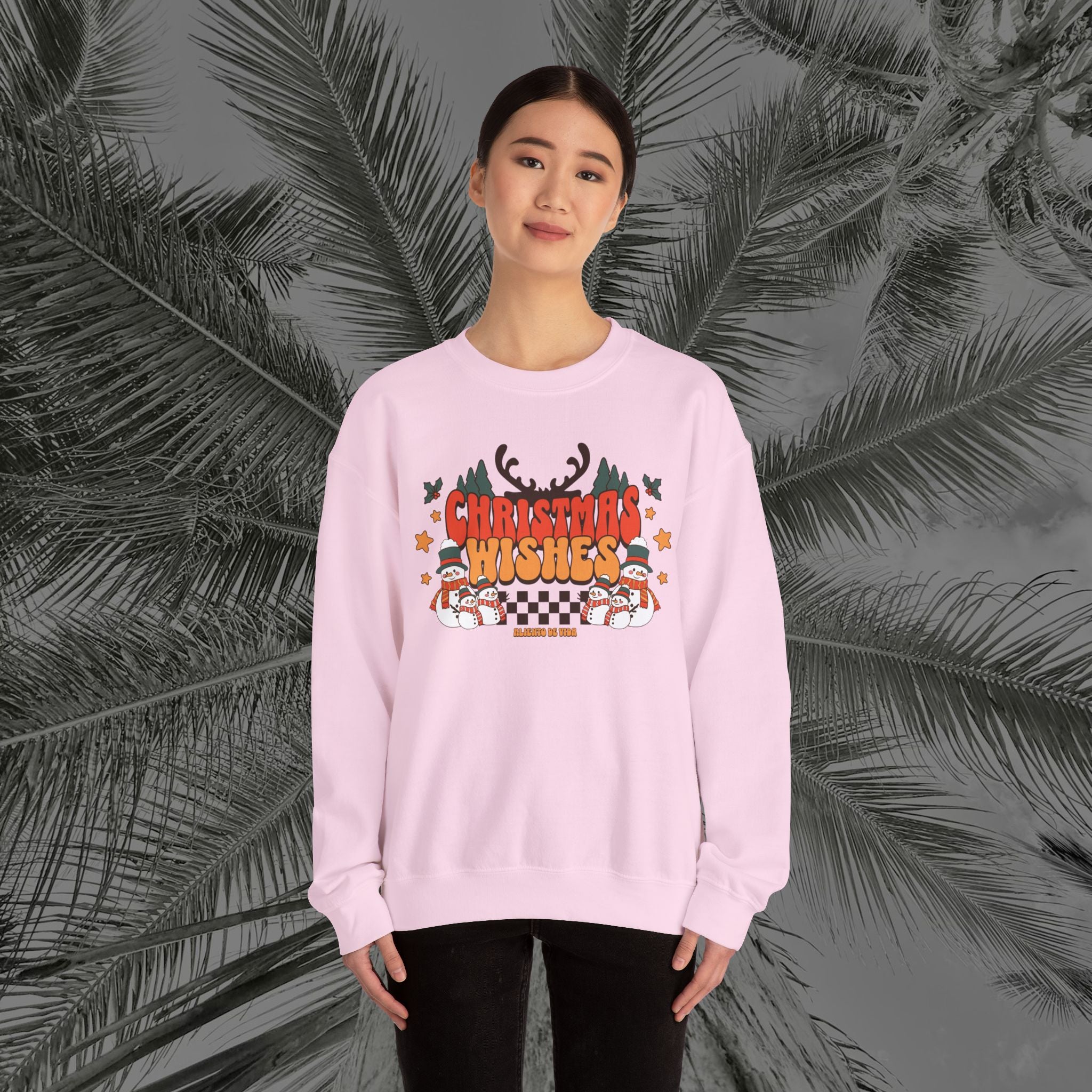 Chillin’ With My Snowmies - (UNISEX) Cozy Crewneck Sweatshirt - Aliento De Vida