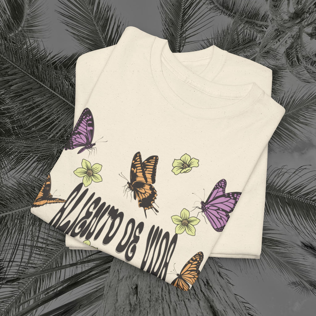 Butterfly Effect - (UNISEX) Heavy Cotton T-Shirt - Aliento De Vida
