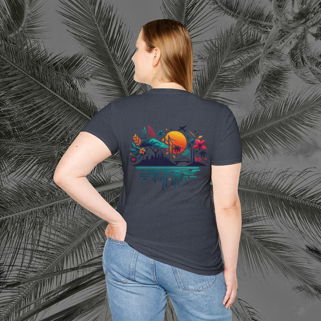 Vibrant Vibes - (UNISEX) Soft style T-Shirt - Aliento De Vida