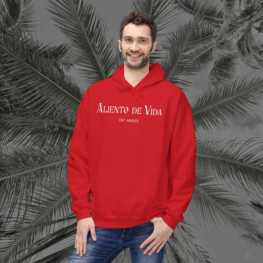 Peace Through Prayer - (UNISEX) Midweight Fleece Hoodie - Aliento De Vida