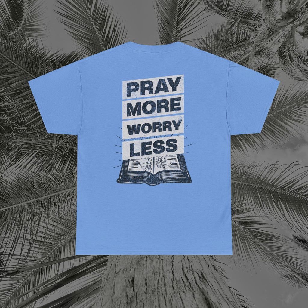 Peace Through Prayer - (UNISEX) Heavy Cotton Tee - Aliento De Vida