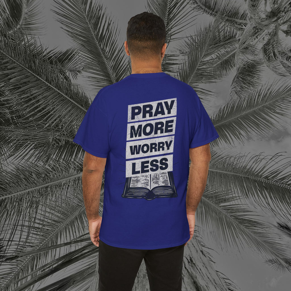 Peace Through Prayer - (UNISEX) Heavy Cotton Tee - Aliento De Vida