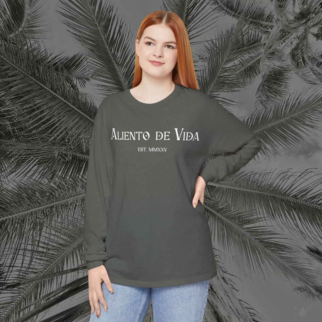 Peace Through Prayer - (UNISEX) Long Sleeve Shirt - Aliento De Vida