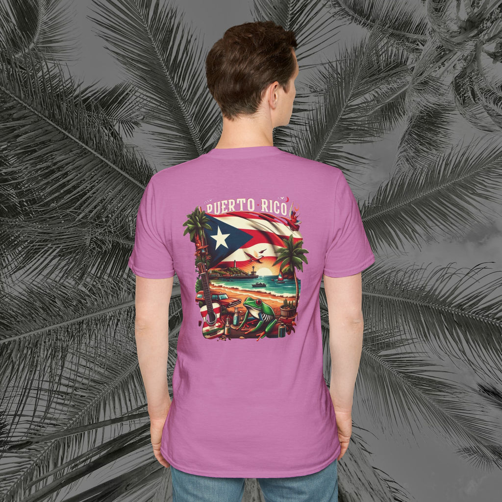 Coqui De La Playa - PR COLLECTION - (UNISEX) T-Shirt - Aliento De Vida