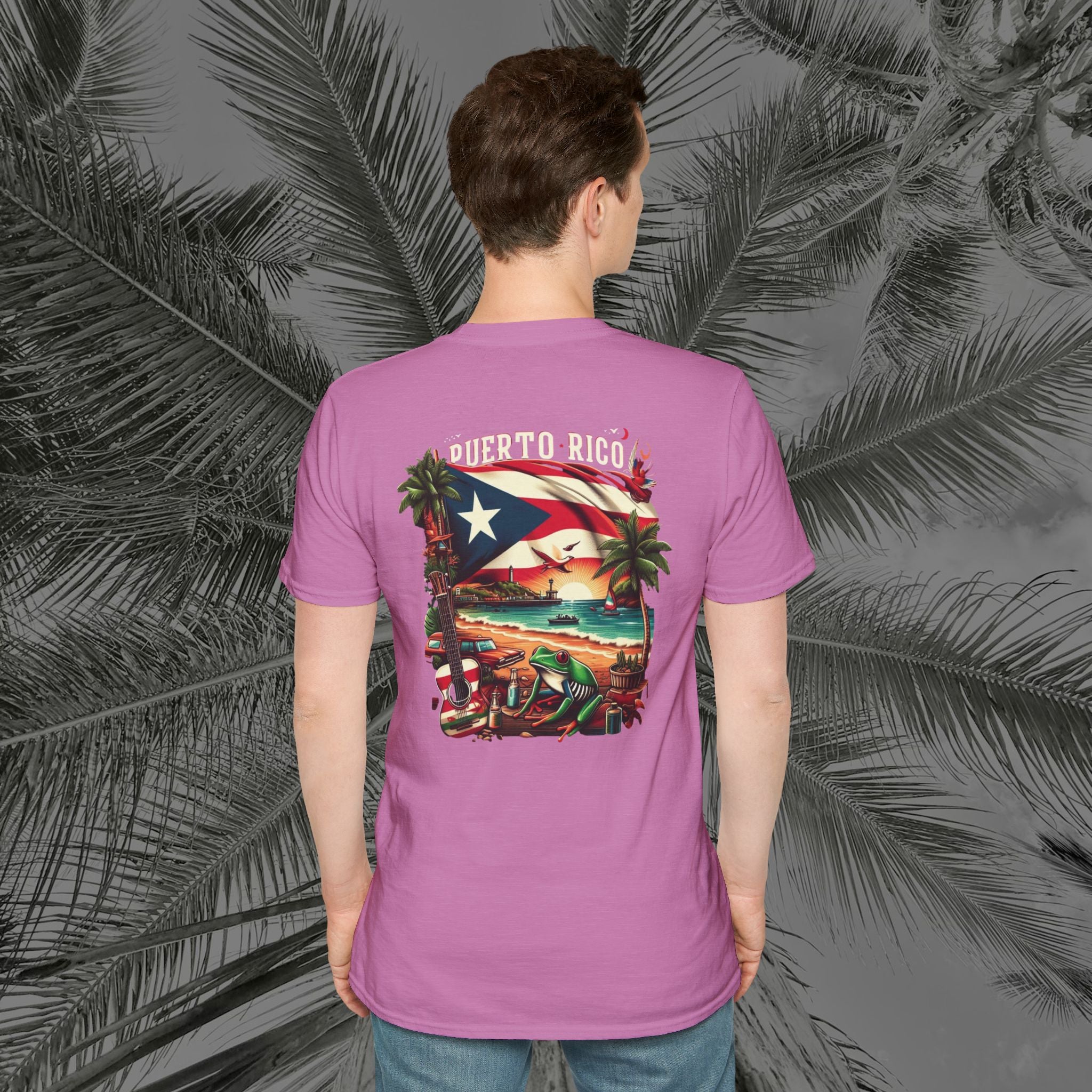 Coqui De La Playa - PR COLLECTION - (UNISEX) T-Shirt - Aliento De Vida