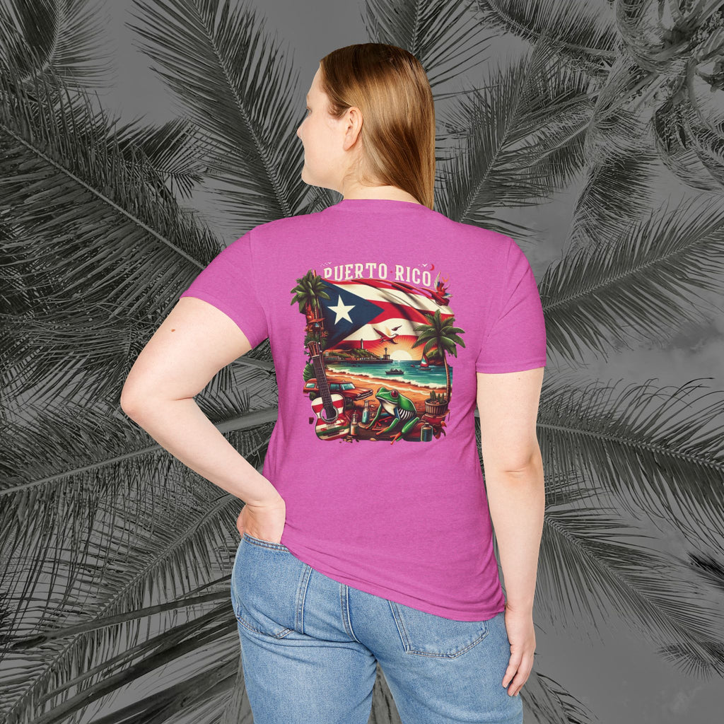 Coqui De La Playa - PR COLLECTION - (UNISEX) T-Shirt - Aliento De Vida