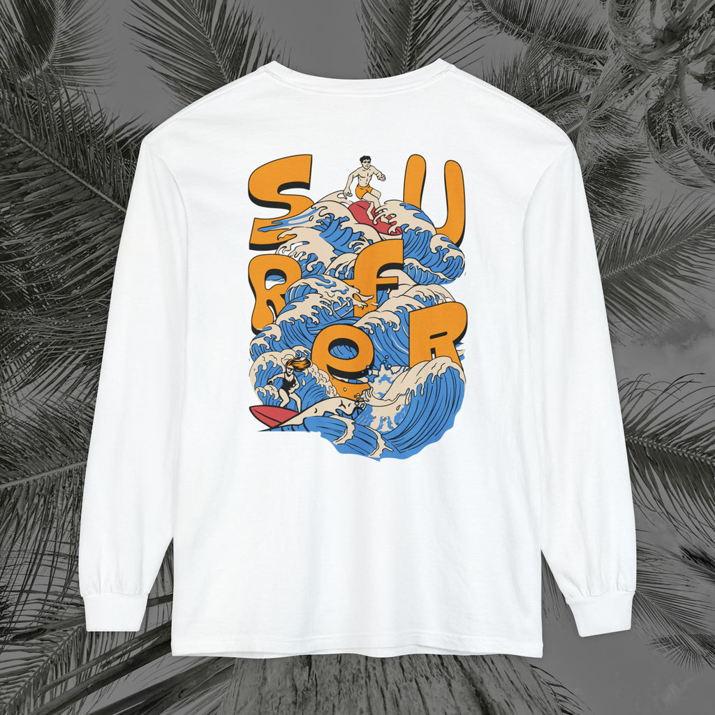 Ocean Motion - (UNISEX) Long Sleeve T-Shirt - Aliento de Vida