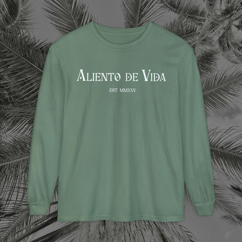 Throne of the Divine - (UNISEX) Long Sleeve Shirt - Aliento De Vida