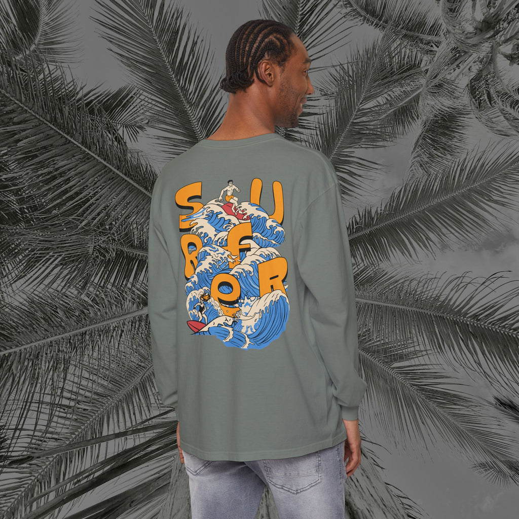 Ocean Motion - (UNISEX) Long Sleeve T-Shirt - Aliento de Vida