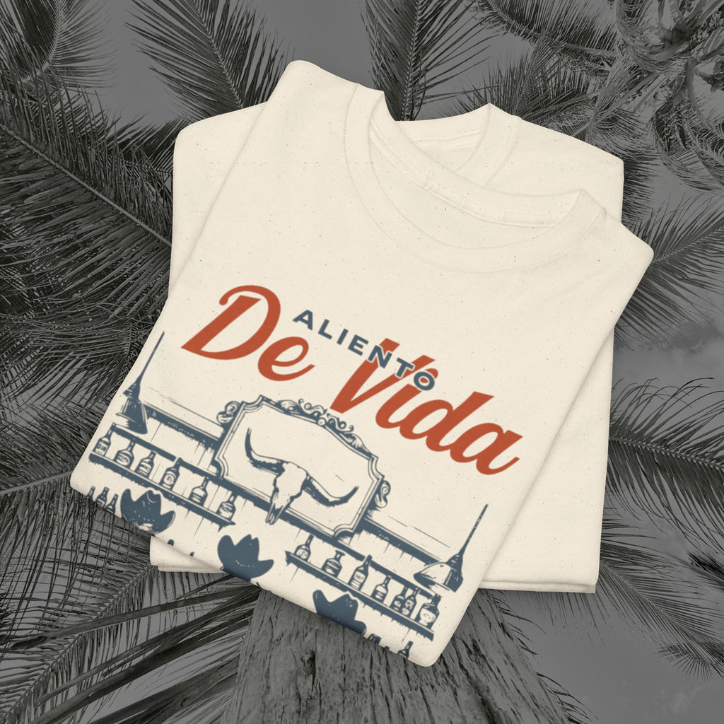 Let's Have A Drink - (UNISEX) Heavy Cotton T-Shirt - Aliento De Vida