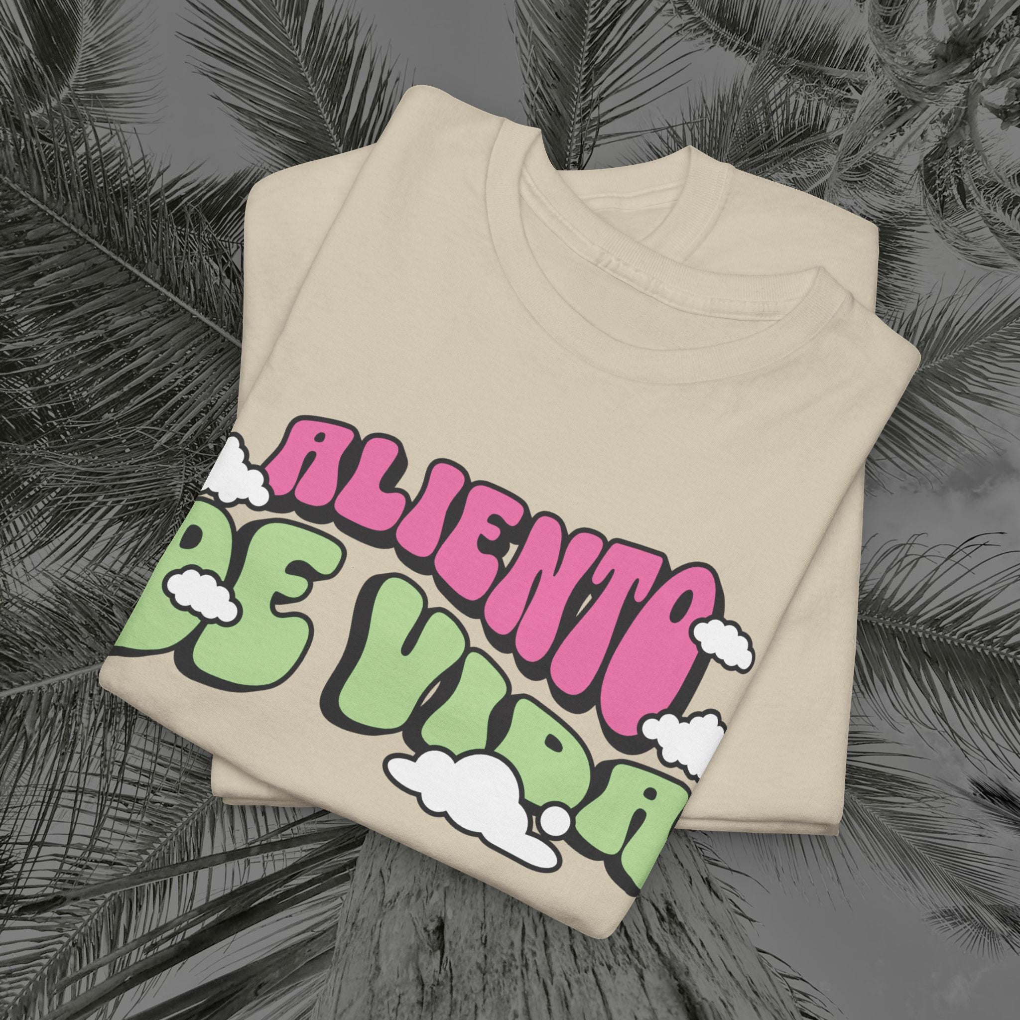 Clouds #2 - (UNISEX) Heavy Cotton T-Shirt - Aliento De Vida