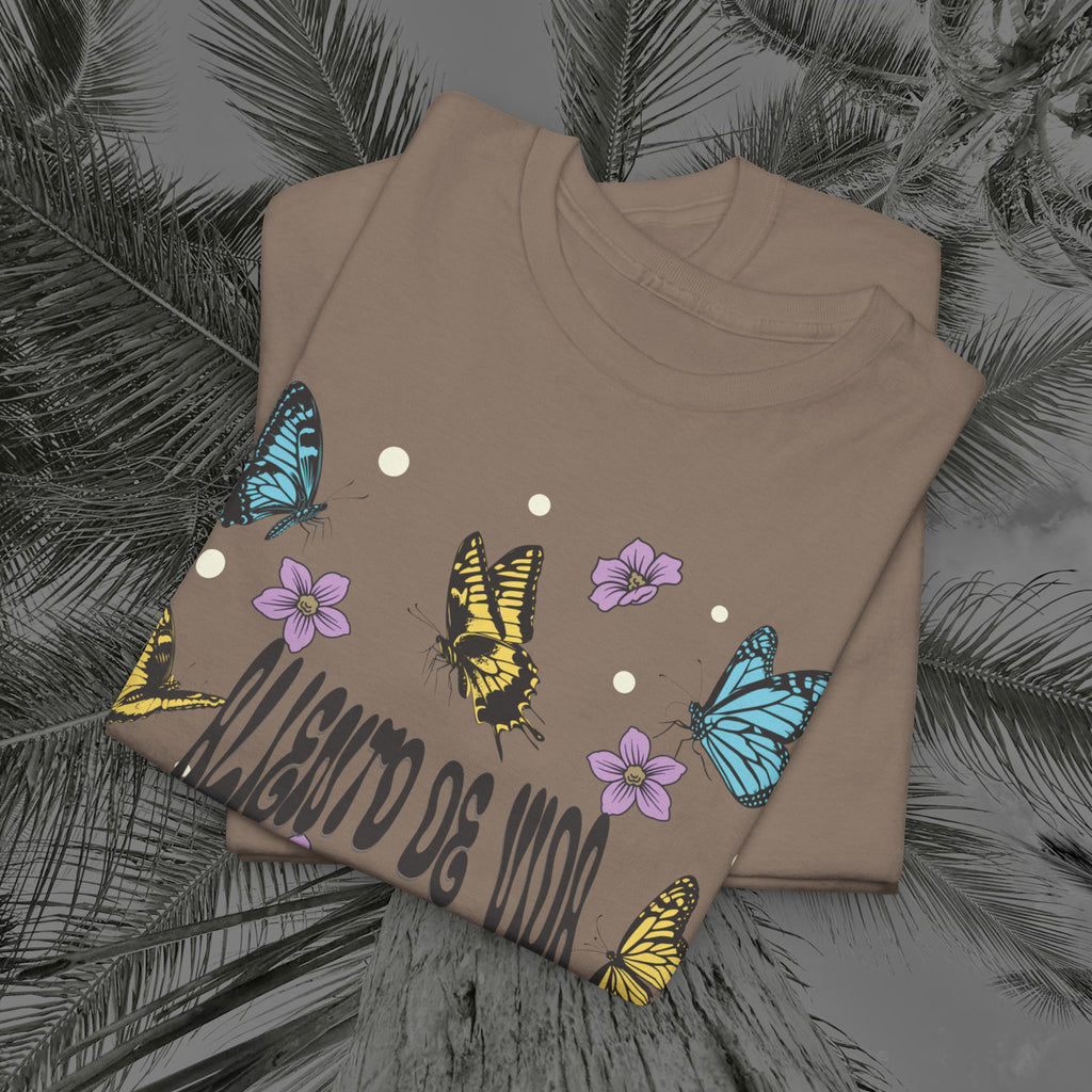 Butterfly Effect #2 - (UNISEX) Heavy Cotton T-Shirt - Aliento De Vida