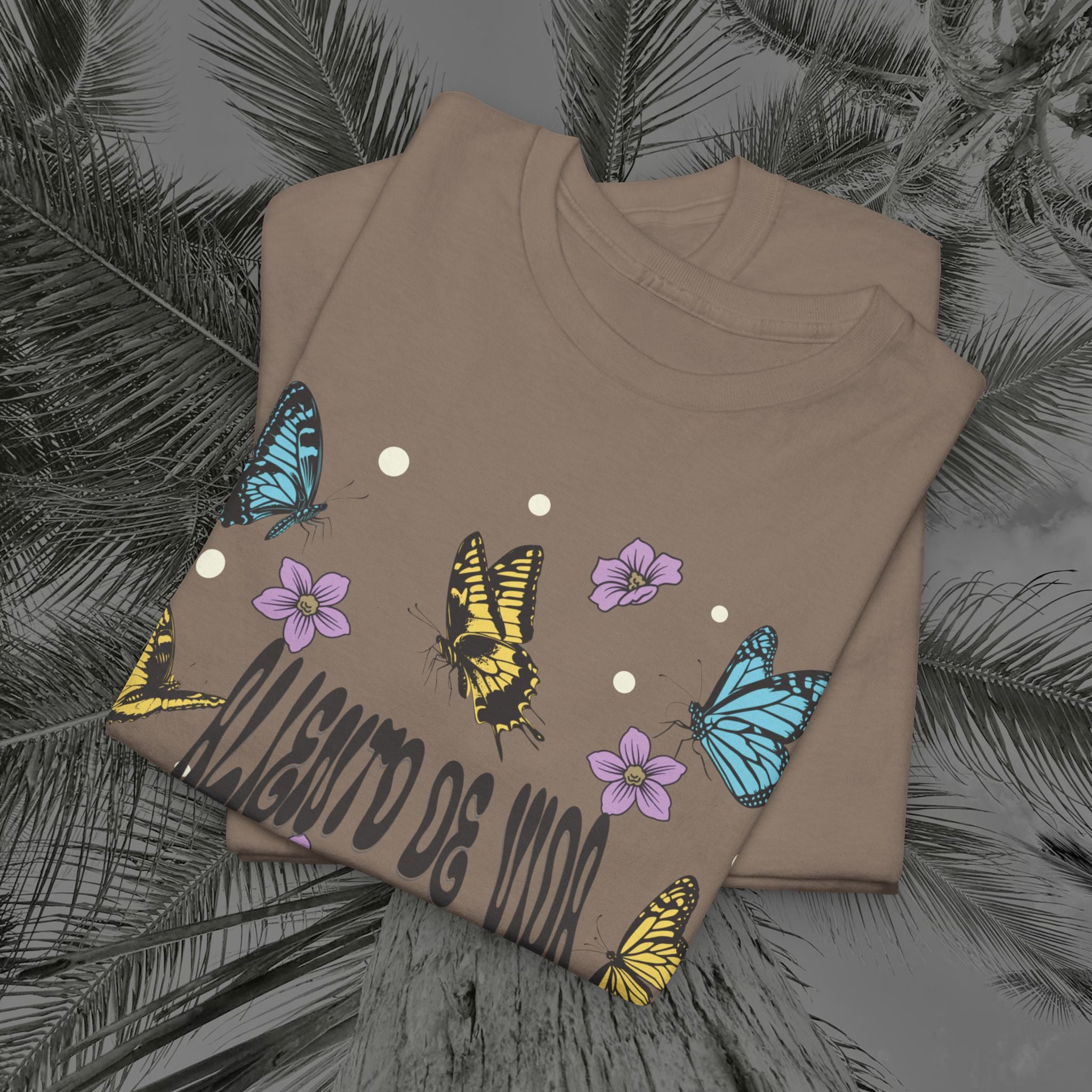 Butterfly Effect #2 - (UNISEX) Heavy Cotton T-Shirt - Aliento De Vida