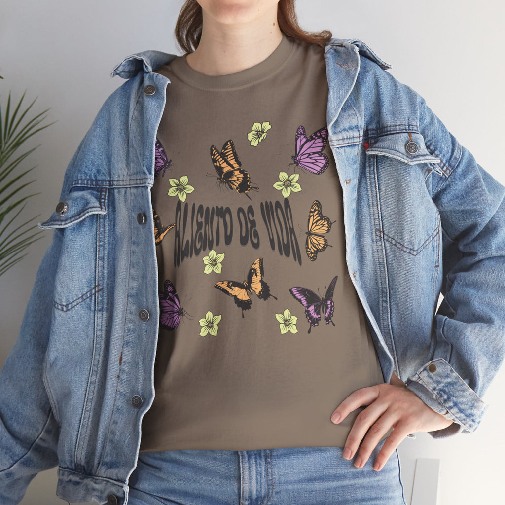 Butterfly Effect - (UNISEX) Heavy Cotton T-Shirt - Aliento De Vida