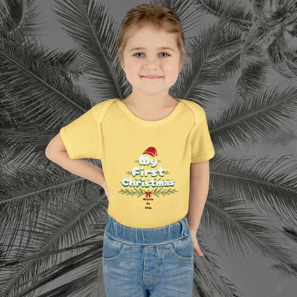 Tiny Claus in Training - (UNISEX) Baby Bodysuit / Infant Onesie - Aliento De Vida