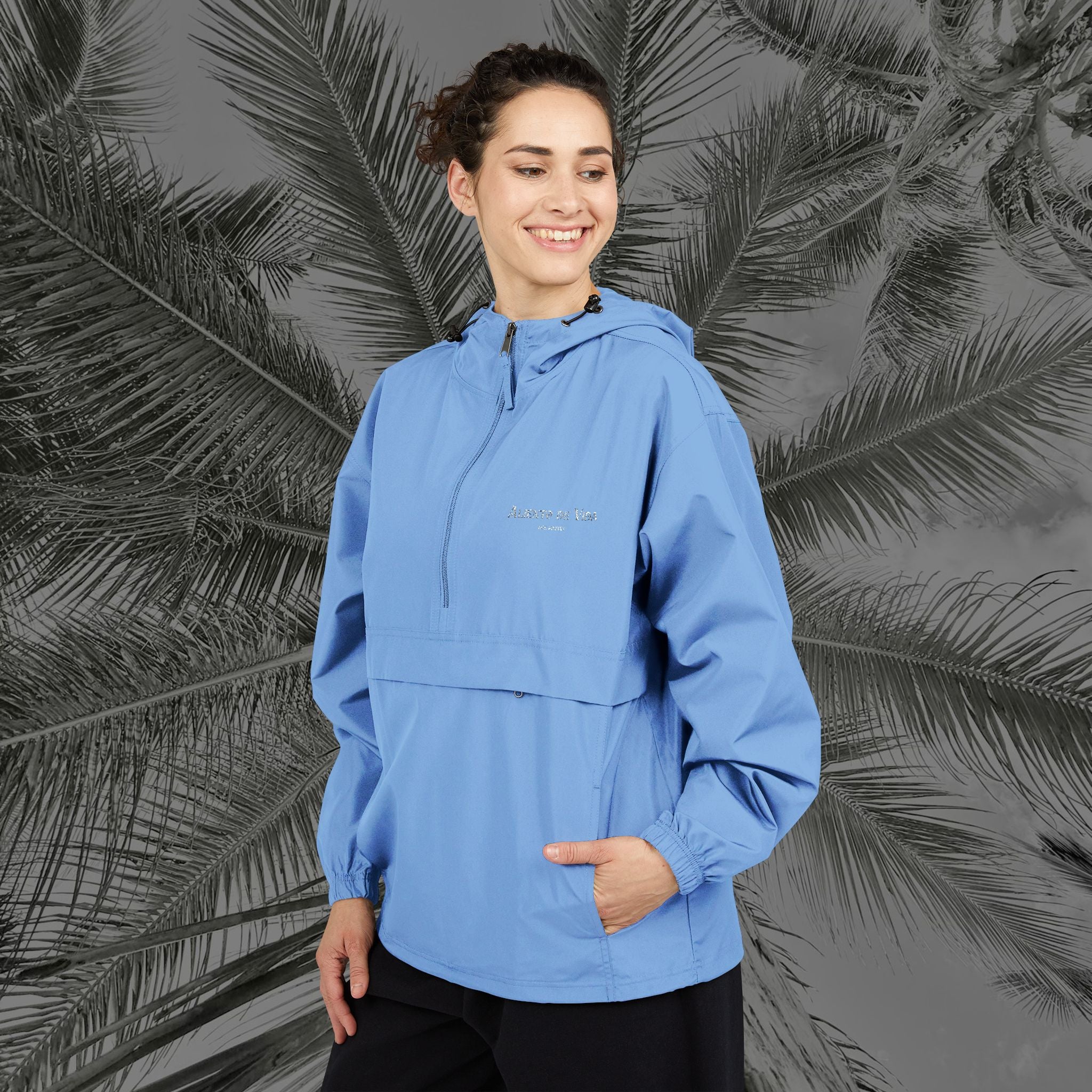 Packable Anorak Jacket – (UNISEX) Lightweight Windbreaker - Aliento De Vida