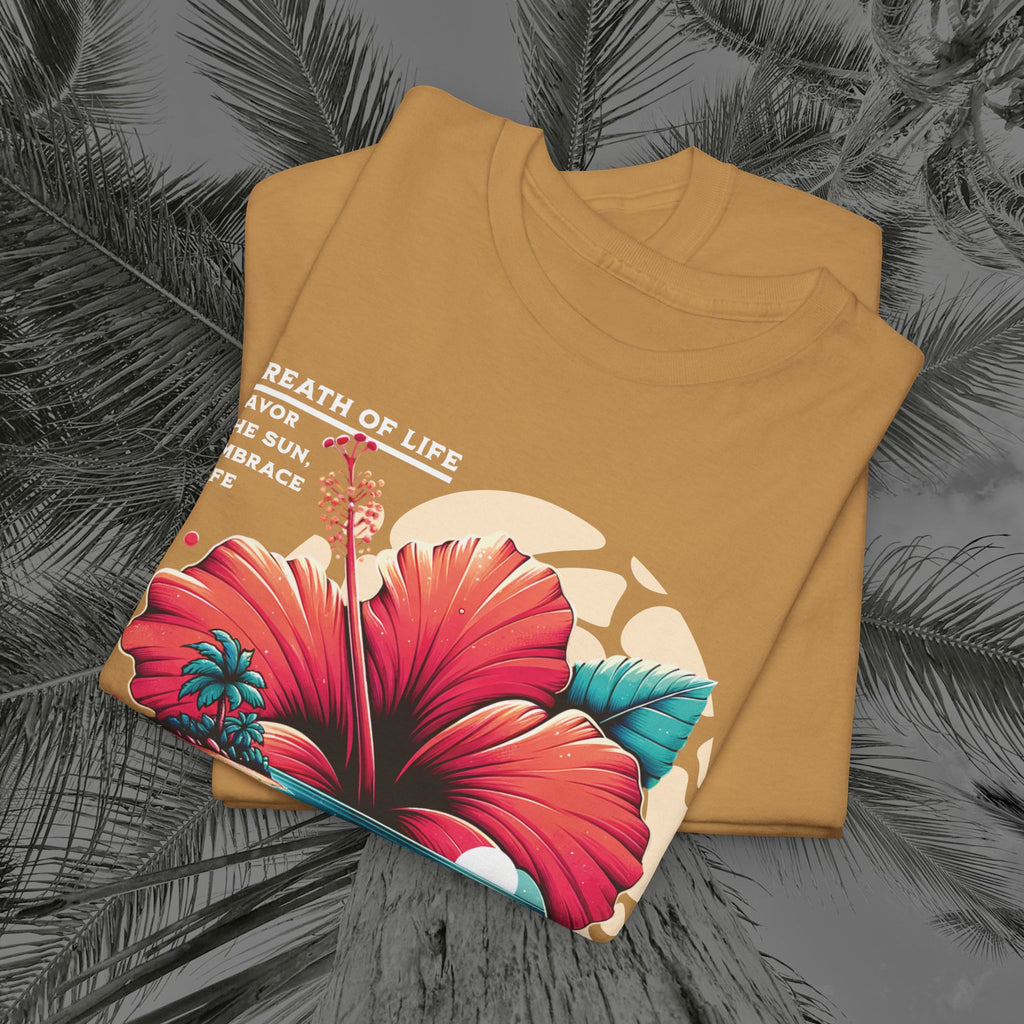 Breath Of Paradise - (UNISEX) Heavy Cotton T-Shirt - Aliento De Vida