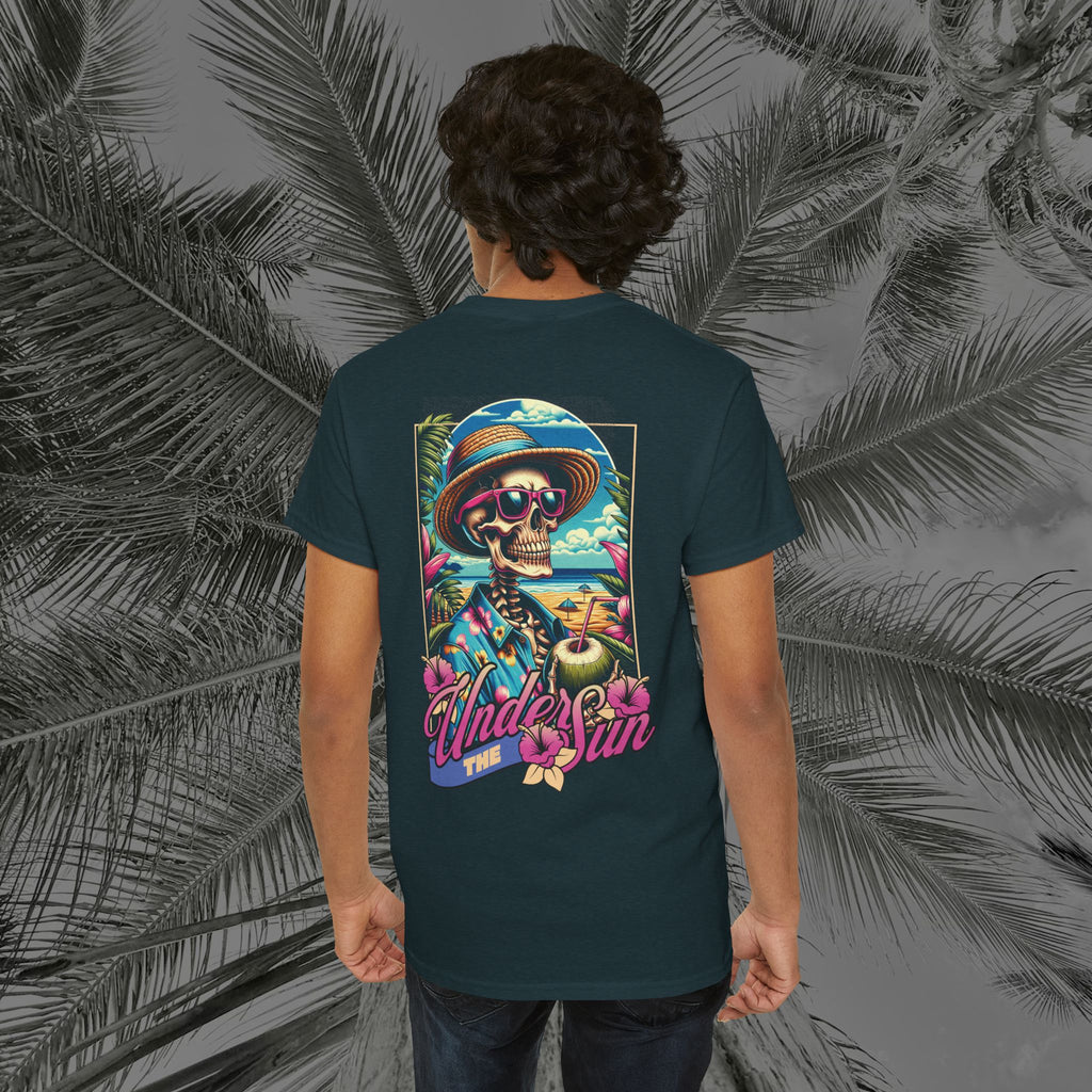 Resting Beach Face - (UNISEX) Heavy Cotton Tee - Aliento De Vida