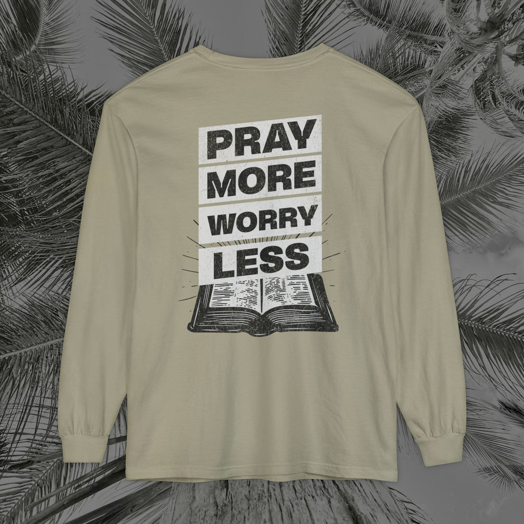 Peace Through Prayer - (UNISEX) Long Sleeve Shirt - Aliento De Vida