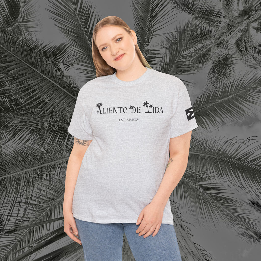 Frog Of The Island - PR COLLECTION - (UNISEX) Heavy Cotton Tee - Aliento De Vida