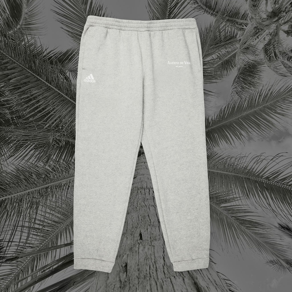 Aliento De Vida - (UNISEX) Adidas Fleece Joggers #2 (White)