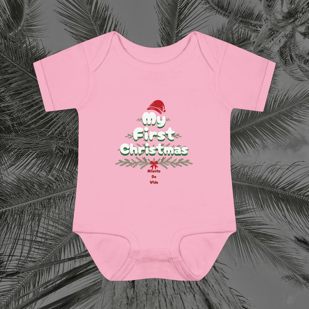 Tiny Claus in Training - (UNISEX) Baby Bodysuit / Infant Onesie - Aliento De Vida