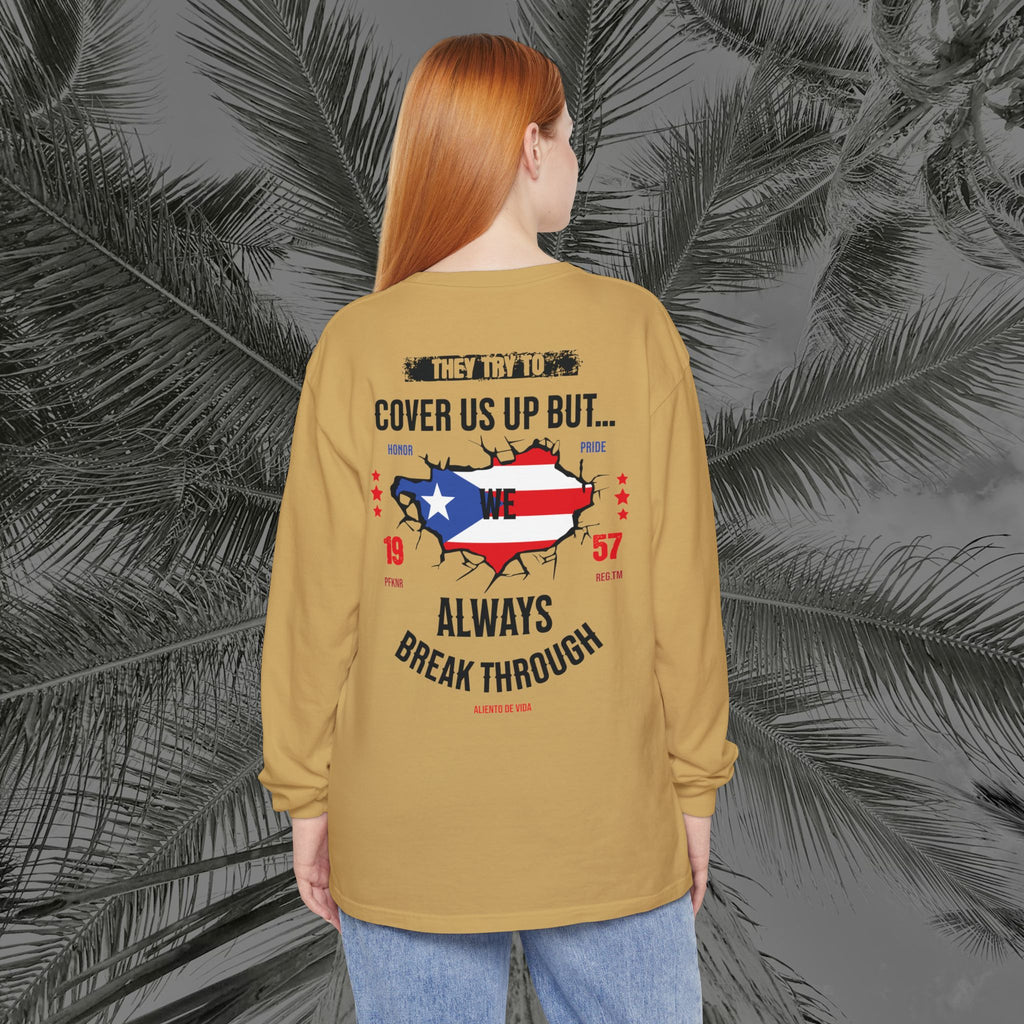 WE ARE PUERTO RICAN - (UNISEX) Long Sleeve T-Shirt - Aliento De Vida