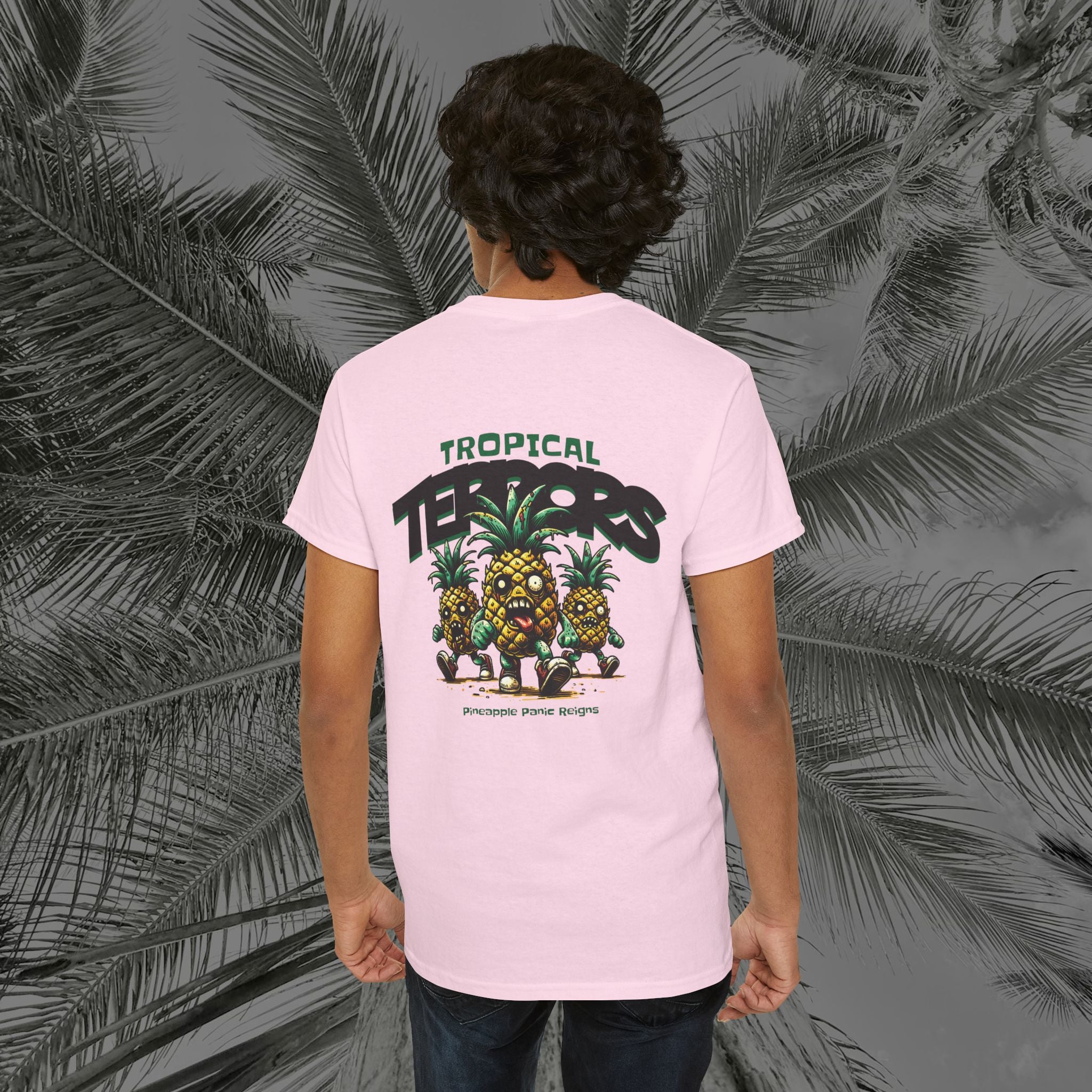 Tropical Terrors - (UNISEX) Heavy Cotton T-Shirt - Aliento De Vida