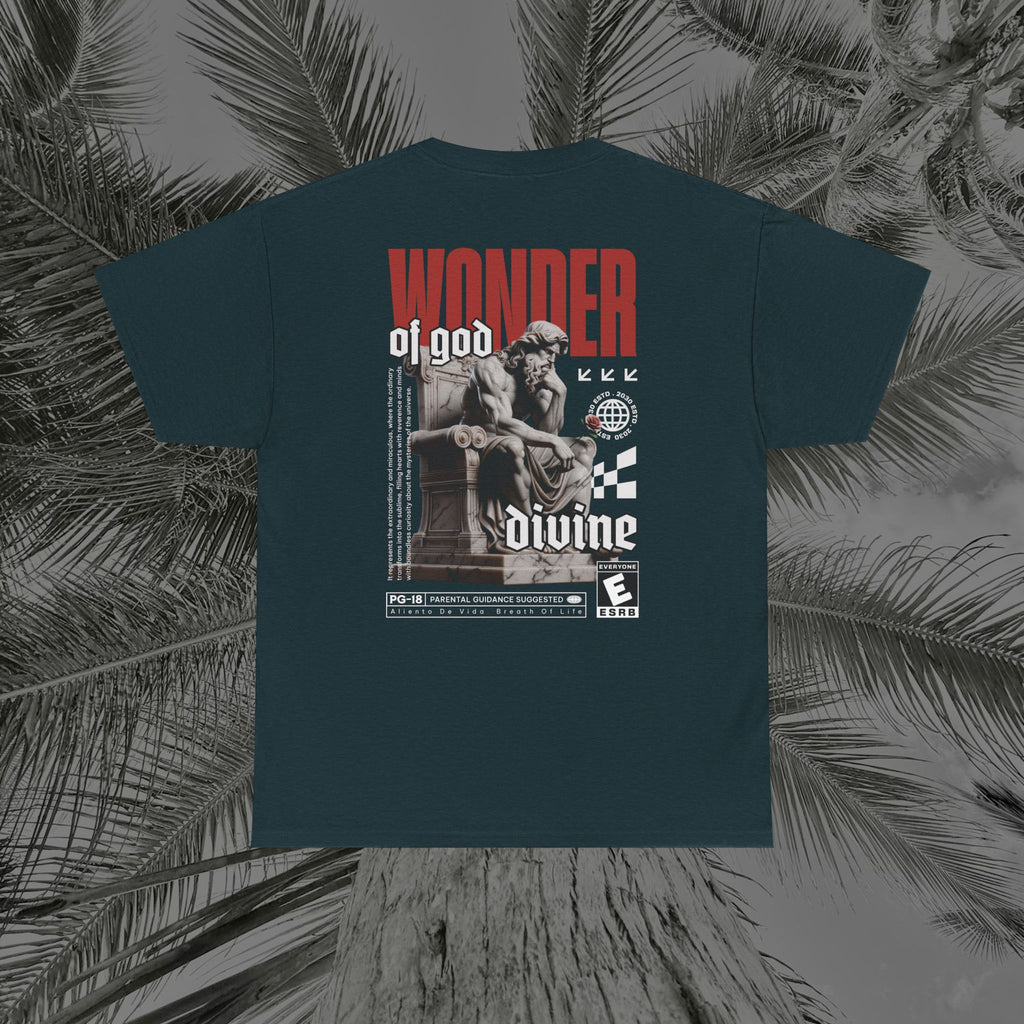 Throne of the Divine - (UNSEX) Heavy Cotton T-Shirt - Aliento De Vida