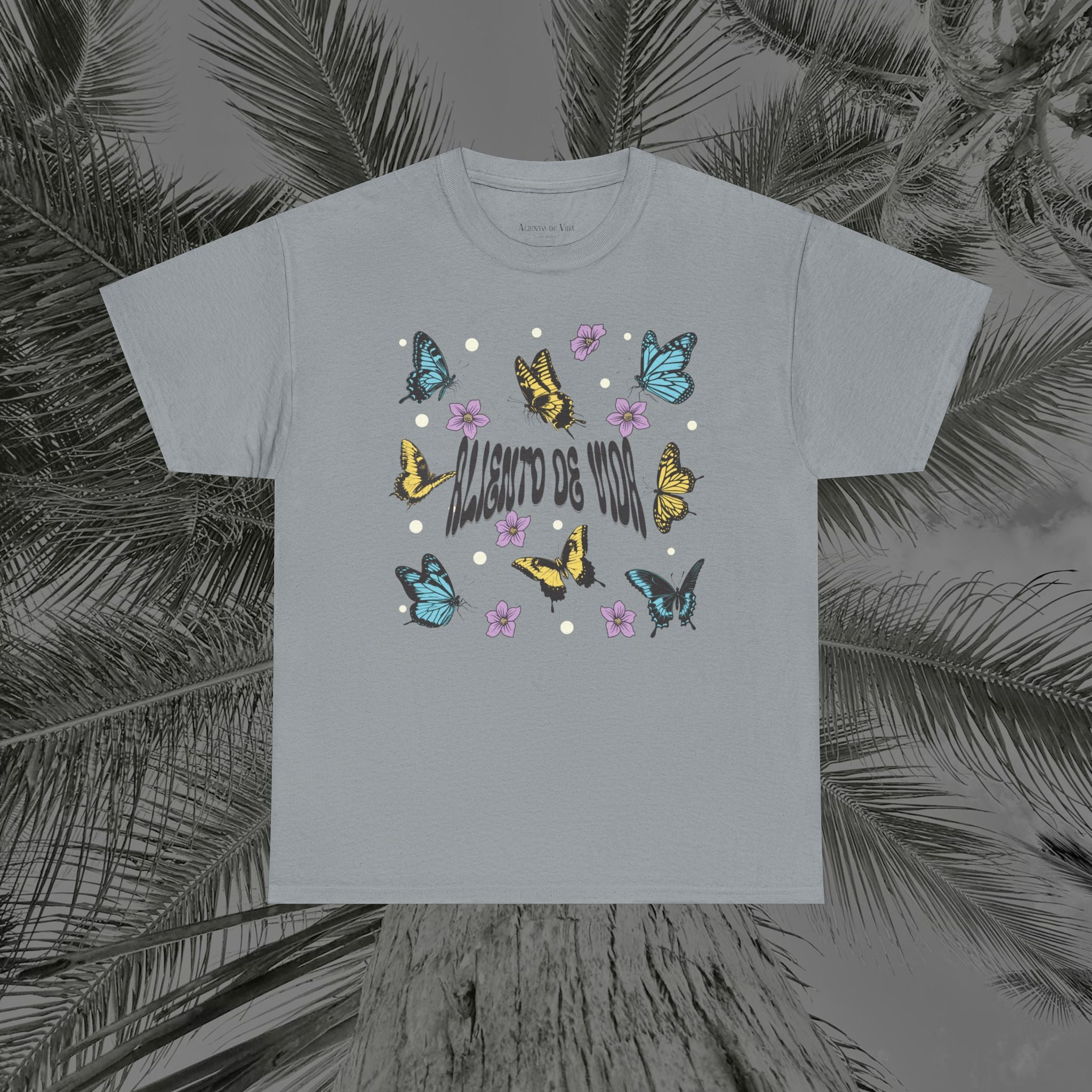 Butterfly Effect #2 - (UNISEX) Heavy Cotton T-Shirt - Aliento De Vida