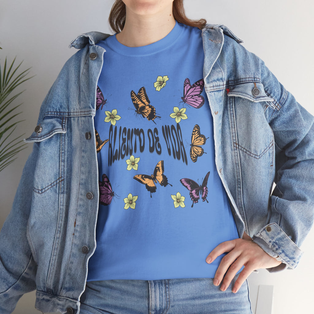 Butterfly Effect - (UNISEX) Heavy Cotton T-Shirt - Aliento De Vida