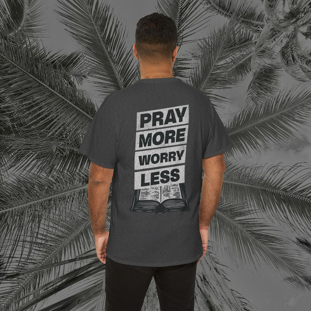 Peace Through Prayer - (UNISEX) Heavy Cotton Tee - Aliento De Vida