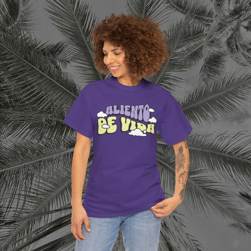 Clouds #1 - (UNISEX) Heavy Cotton T-Shirt - Aliento De Vida