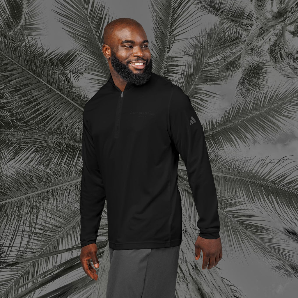 Adidas® Quarter-Zip Pullover - Embroidery for Active Lifestyle - (UNISEX) - Aliento De Vida