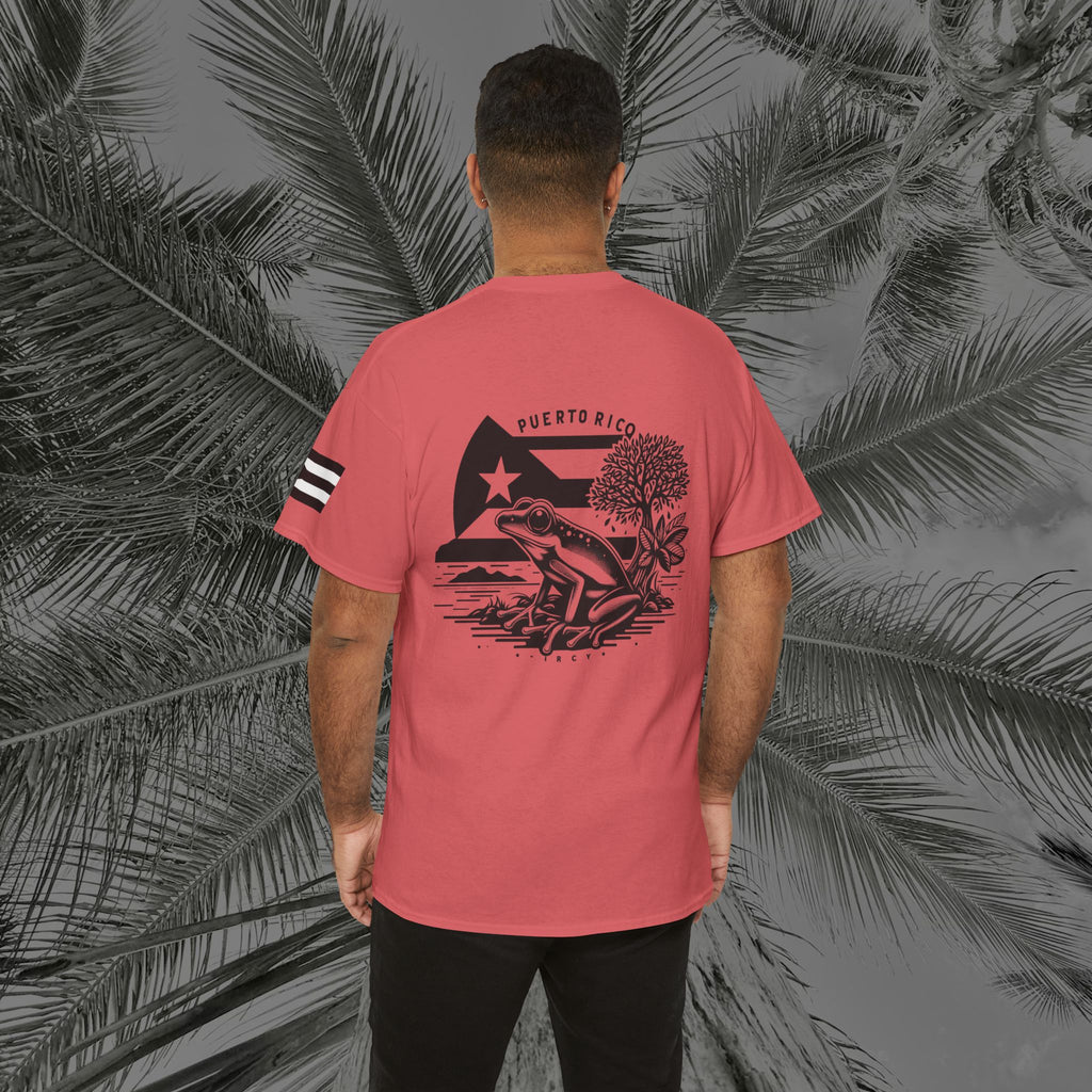 Coqui Crazy - PR COLLECTION - (UNISEX) Heavy Cotton Tee - Aliento De Vida