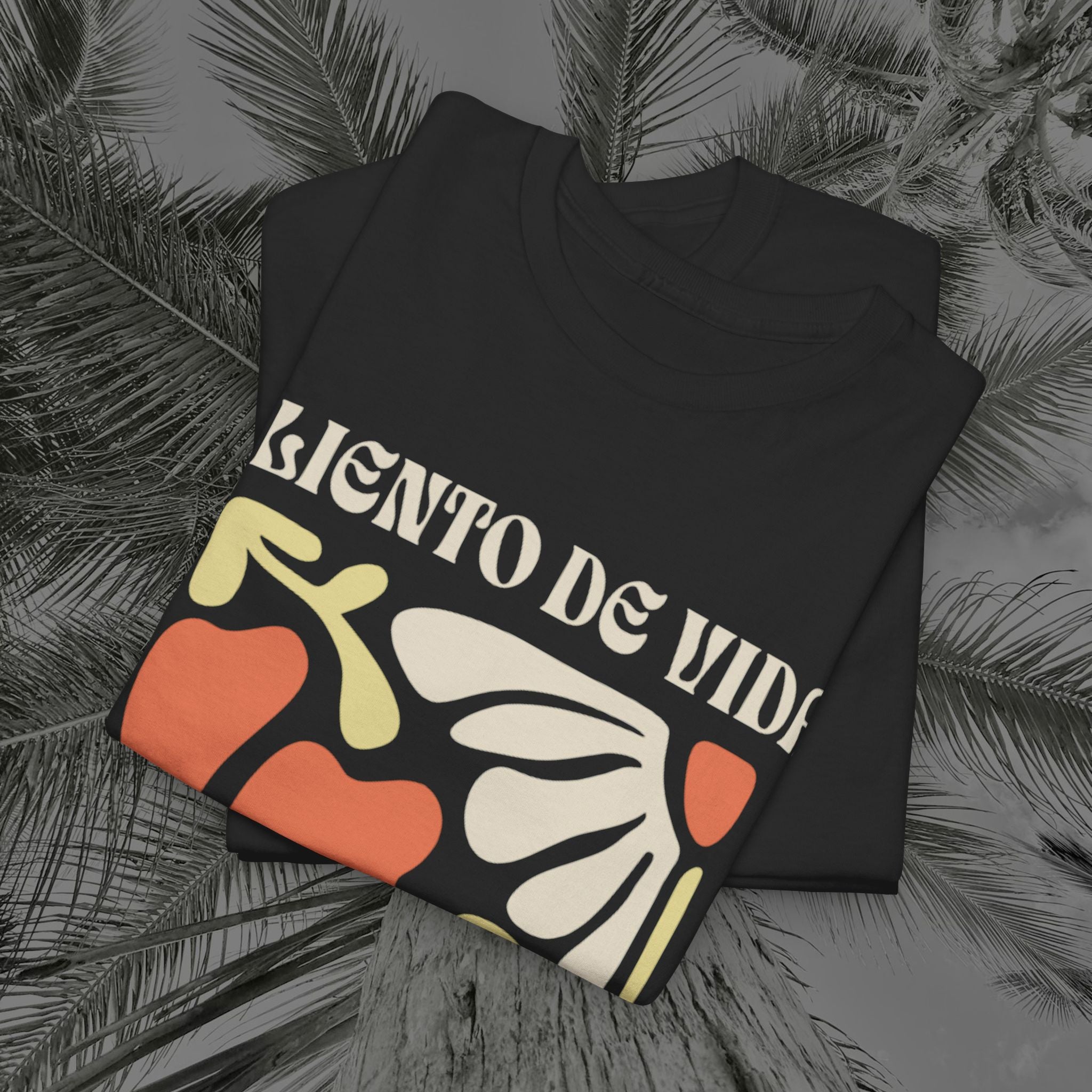 One Breath, Infinite Bloom - (UNISEX) Heavy Cotton T-Shirt - Aliento De Vida