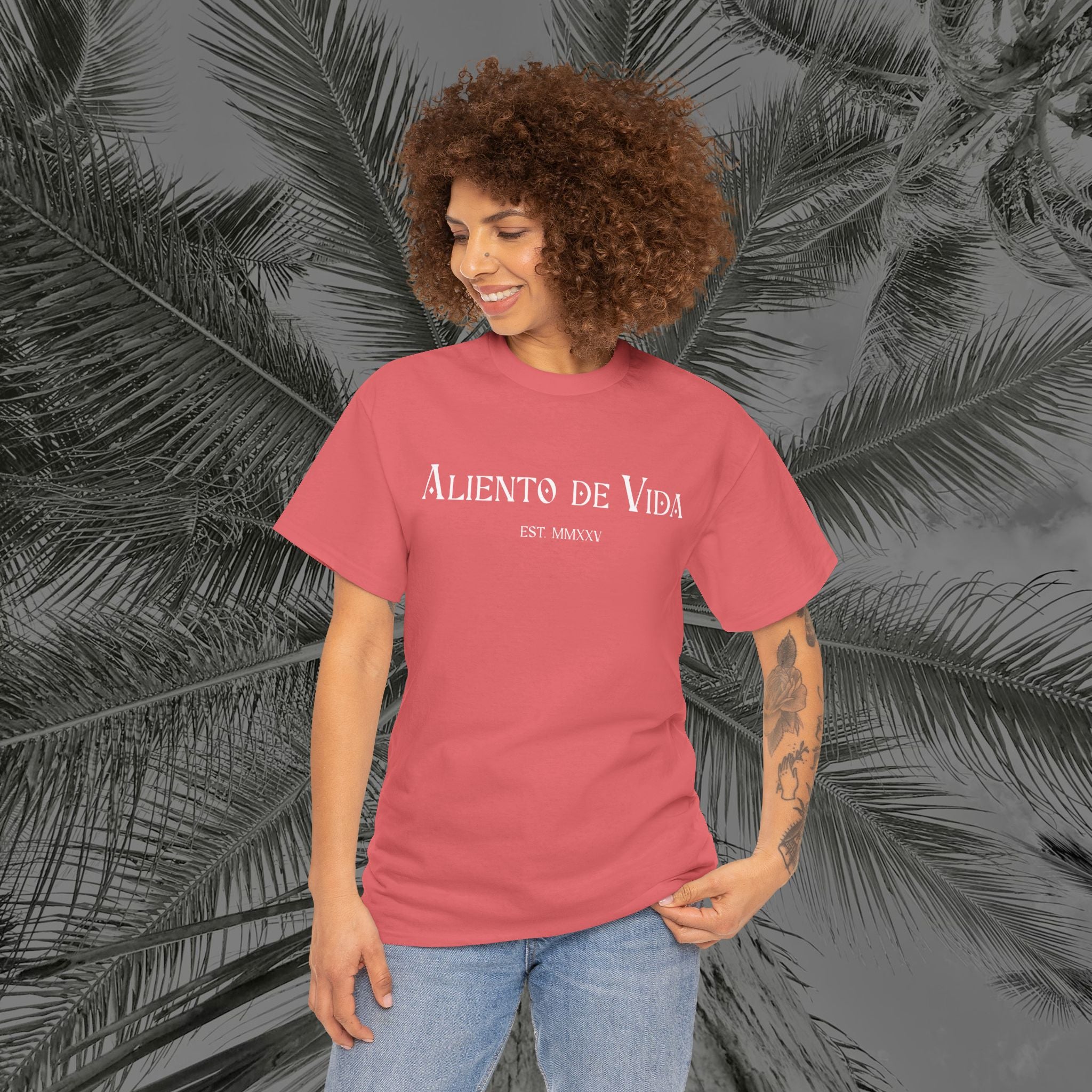 Roots Of Life - (UNISEX) Heavy Cotton Tee - Aliento De Vida