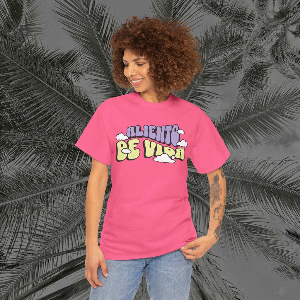 Clouds #1 - (UNISEX) Heavy Cotton T-Shirt - Aliento De Vida