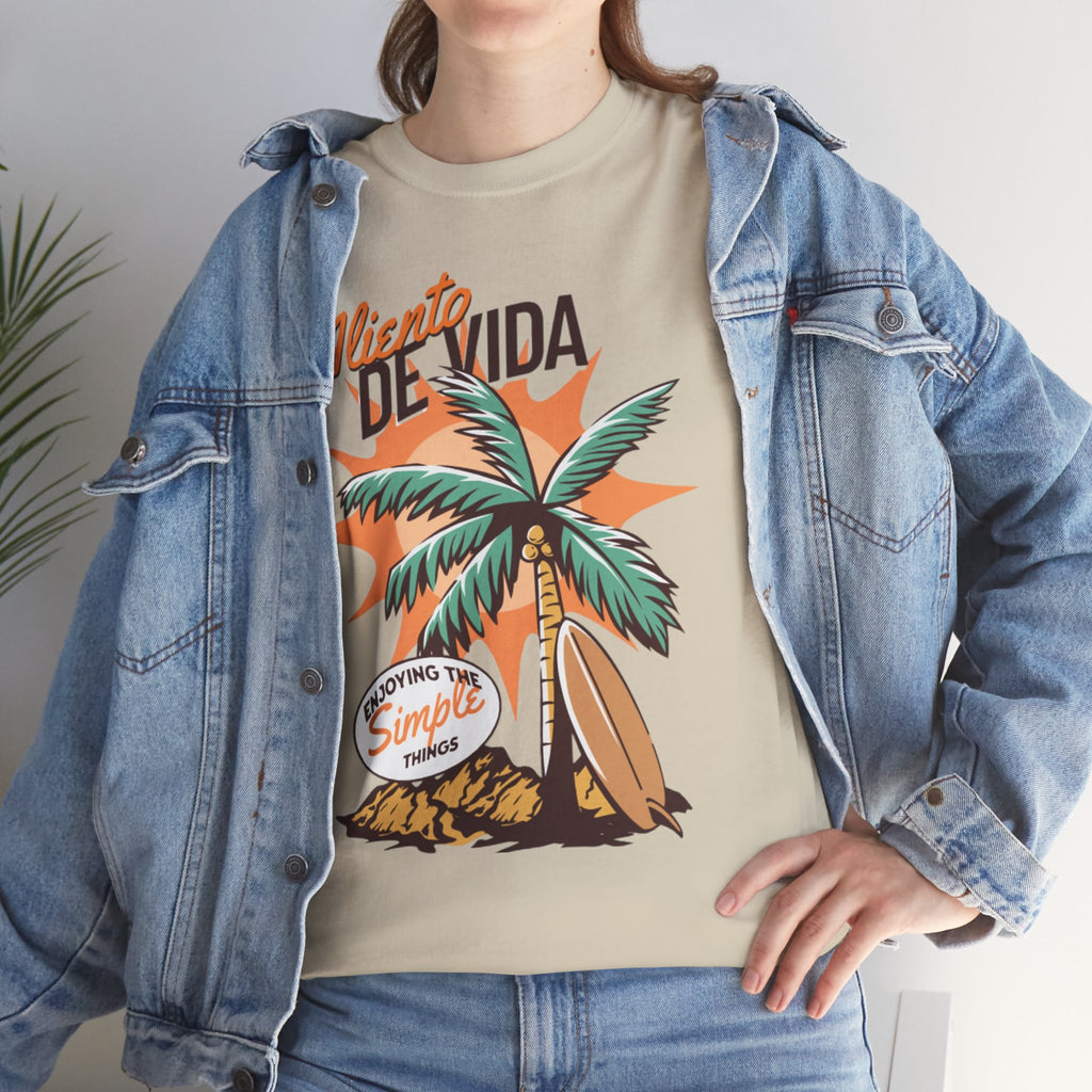 Pure Palm - (UNISEX) Heavy Cotton Tee - Aliento De Vida