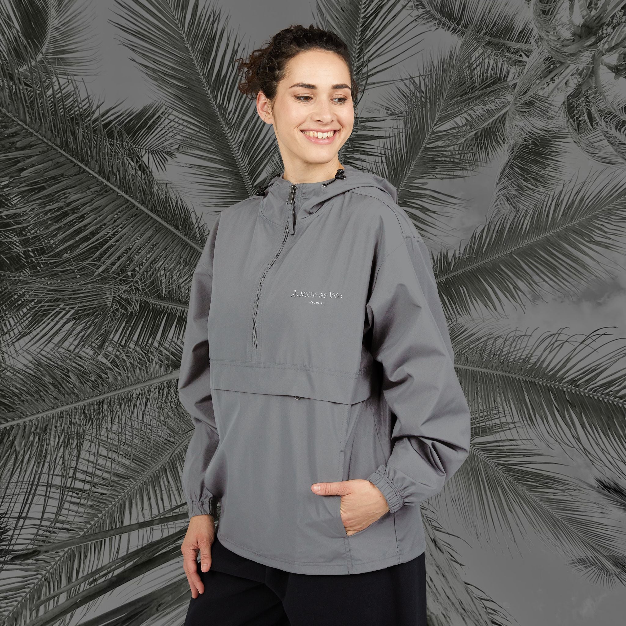 Packable Anorak Jacket – (UNISEX) Lightweight Windbreaker - Aliento De Vida