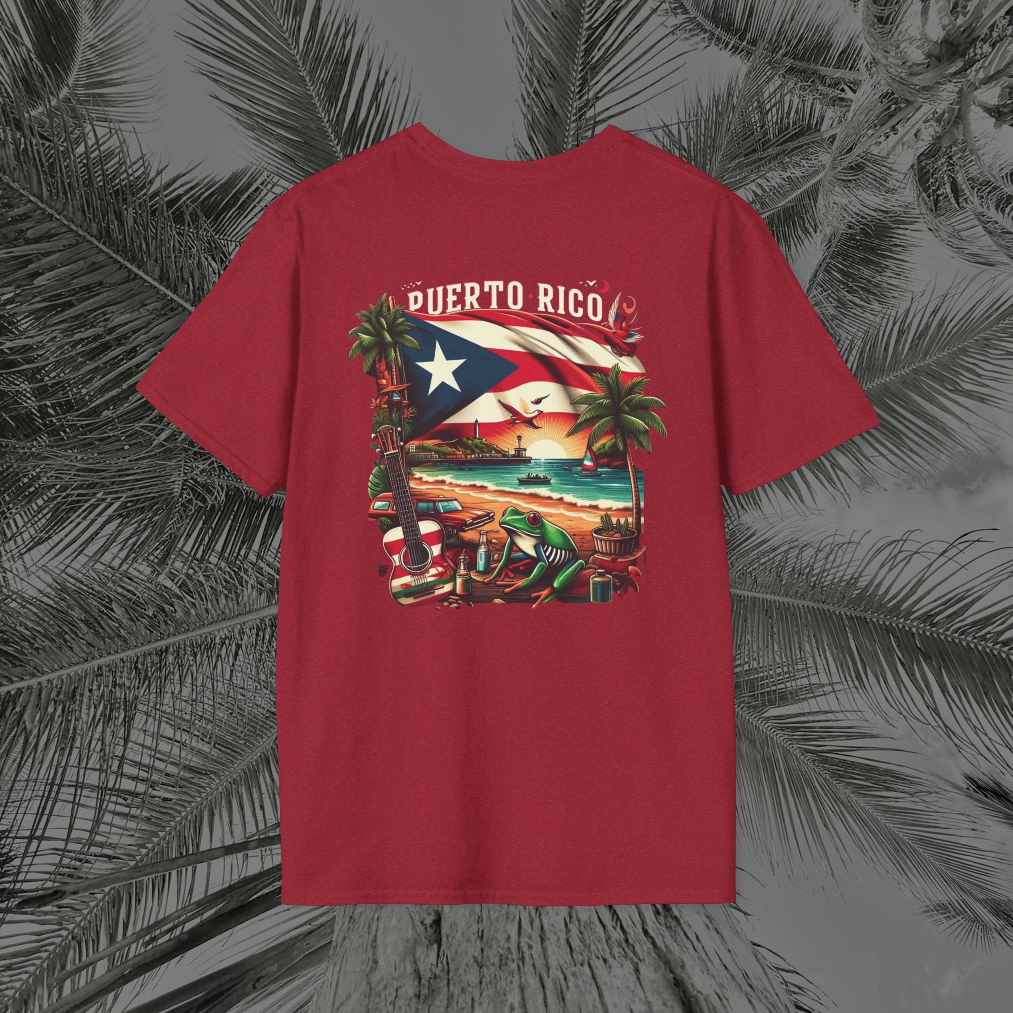 Coqui De La Playa - PR COLLECTION - (UNISEX) T-Shirt - Aliento De Vida