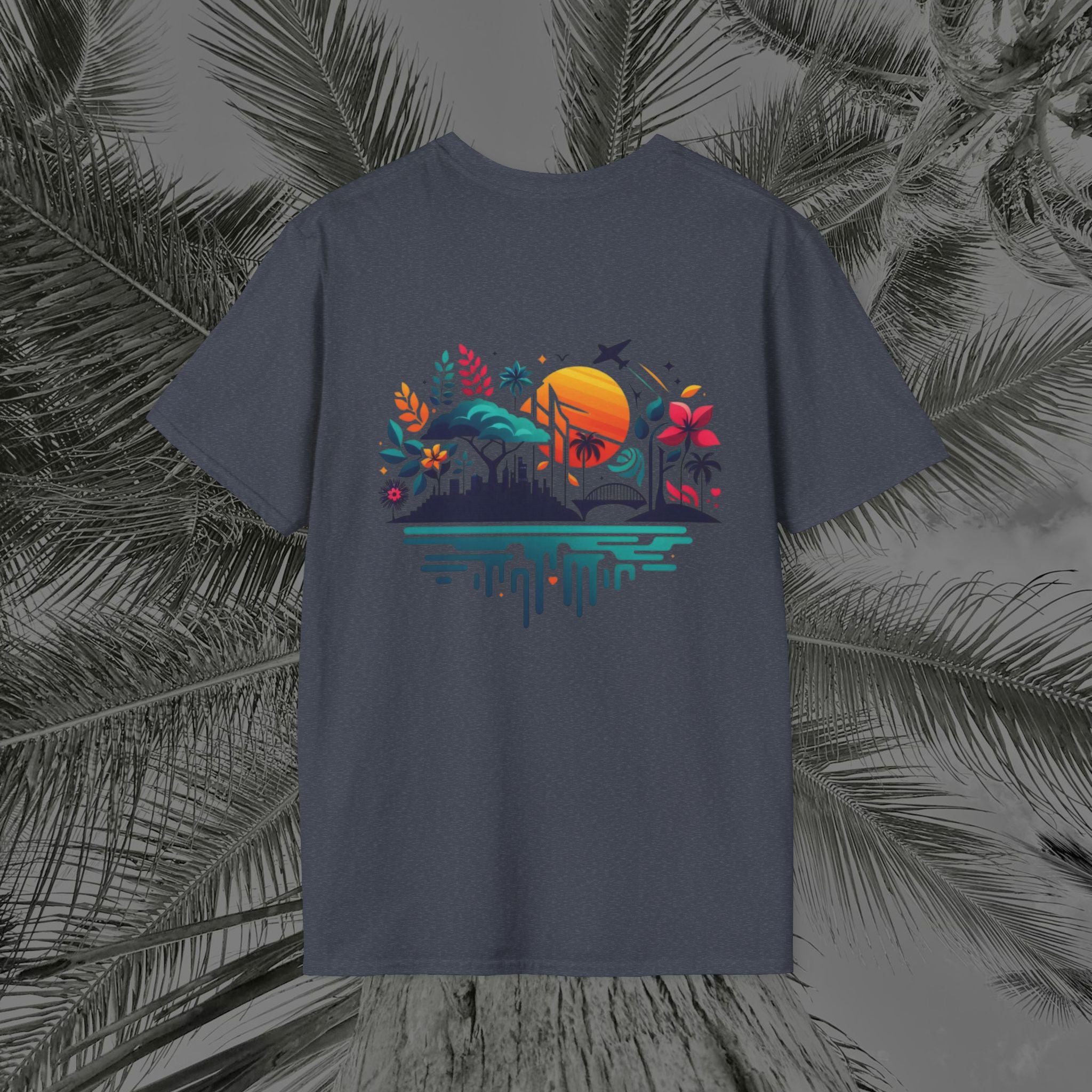 Vibrant Vibes - (UNISEX) Soft style T-Shirt - Aliento De Vida